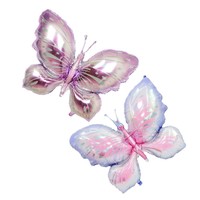 Nouveaux ballons en mylar papillon violet glacé, décorations pour mariages et anniversaires, vente en gros disponible avec commande minimum d'une pièce