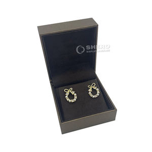 Caja de Joyería de Fábrica, Caja Magnética con Tapa para Empaque de Joyería, Pulseras, Collares, Anillos y Aretes, Personalizada con Papel y Cuero Sintético - Product Image 4