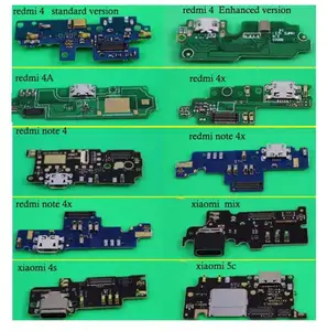 充电端口底座连接器柔性电缆RedMi 4A 4X 4s 5C Note 4 5 6 7 8 Pro充电板适用于小米