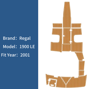 Revêtement de sol marin en faux teck EVA Heroes Foam 2001 Regal <span class=keywords><strong>1900</strong></span> <span class=keywords><strong>LE</strong></span> - Product Image 2