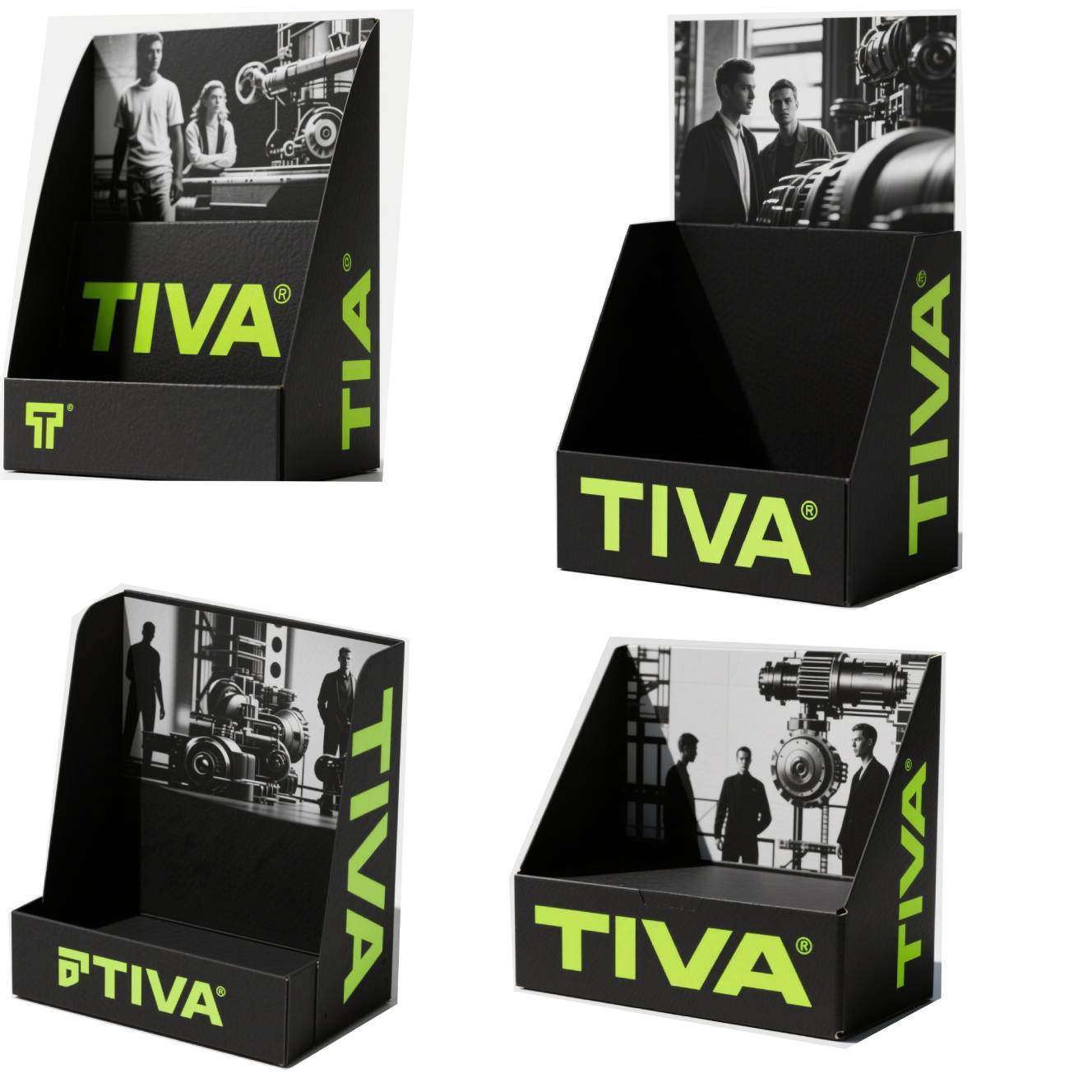 Customized Countertop Acrylic Energy Drink Display Rack for Supermarket and Retail Shops Easy to Assemble — view 6