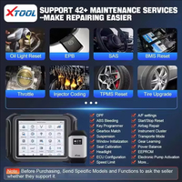 Xtool XT90 con Mappa Topologica Scanner OBD2 Codifica ECU Programmazione Chiavi 42+ Servizi Strumento Diagnostico Completo Cancellazione DTC