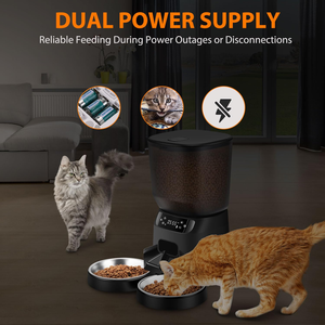 Comedero Inteligente para Mascotas con Control Remoto por Aplicación, Temporizador, Cuenco de Acero Inoxidable, Llamada de Voz, Gran Capacidad - Product Image 5