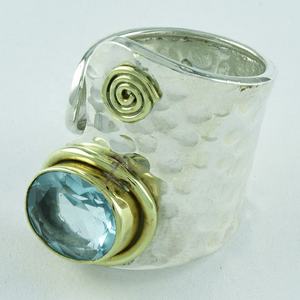 925แฮนด์เมดเงินสเตอร์ลิงประดับพลอยทับทิมอาเกตดีไซน์เป็นเอกลักษณ์ประดับขอบมุกประดับเพชรส่งตรงจากอินเดีย - Product Image 3