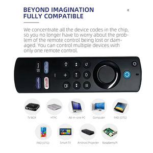 หูฟังไร้สาย AF-V7 4K <span class=keywords><strong>HD</strong></span> firetv <span class=keywords><strong>Stick</strong></span> Alexa รีโมทคอนโทรลพร้อมฟังก์ชั่นเสียงสำหรับ Amazon <span class=keywords><strong>Fire</strong></span> <span class=keywords><strong>TV</strong></span> รุ่นอินเดีย - Product Image 4