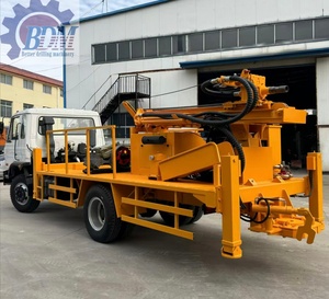 Macchina Perforatrice per Pozzi d'Acqua Montata su Camion, Profondità 200m - Motore Diesel per Perforazione Rapida, Vendita Calda - Product Image 5