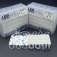 Kit de Lumières de Noël à LED SMD 2835 Haute Luminosité Blanc Chaud Bleu Étanche IP68 12V 1-1,5m de Long avec Fil de Cuivre pour les Fêtes