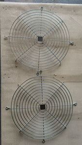 Grille de protection en fil métallique galvanisé pour ventilateur industriel, grille de protection en fil métallique pour ventilateur de refroidissement, marque Rital, garantie 2 ans, grille de protection pour climatiseur - Product Image 3