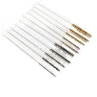 Ensemble de brosses métalliques professionnelles pour béton, métal, acier au carbone, acier inoxydable, brosses manuelles/électriques pour l'élimination de la rouille