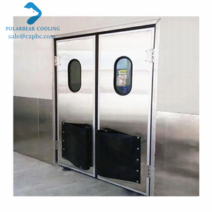 Puerta de Sala de Procesamiento con Amortiguador Anticolisión para Puertas Batientes de Tráfico - Product Image 2