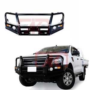 Protector de parachoques delantero de barra de toro de acero inoxidable para Hilux Vigo Revo 2005-2011 2012-2015 2016 + - Product Image 6