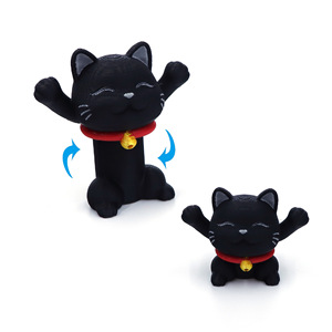 Jouet télescopique pour chat imprimé en 3D, modèle compact et mobile, décoration du Nouvel An chinois, cadeau pour la maison - Product Image 3
