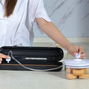 Máquina <span class=keywords><strong>selladora</strong></span> <span class=keywords><strong>al</strong></span> vacío de comida fresca portátil automática para el hogar y la cocina - Product Image 6