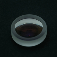 Lentilles en verre optique sphériques en quartz achromatiques biconvexes anti-reflet de haute précision 5-300 mm, longueur d'onde 635 nm, OEM