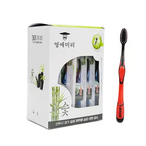 Brosse à dents souple durable en utilisation nécessités quotidiennes brosses à dents de voyage indépendantes pour adulte