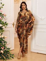 Robe Abaya élégante et luxueuse 2025, dernier design, unie, en mousseline de soie, manches courtes, douce, modeste, pour femmes musulmanes