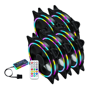 ซูเปอร์เงียบ OEM ที่กำหนดเองลึกเย็น RGB พัดลมระบายความร้อน CPU 120มิลลิเมตรเครื่องคอมพิวเตอร์กรณีแฟน RGB กับพัดลมนำสำหรับการเล่นเกม - Product Image 1