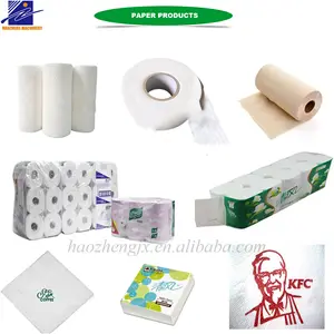 Hot Koop Grondstof Tarwe Stro Bagasse 2880Mm 10Ton/Dag Tissue Wc Servet Papier Machine Prijs