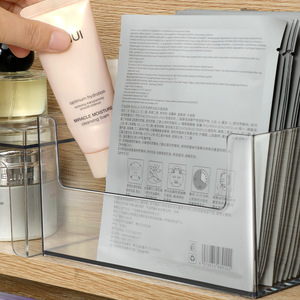 Cosmetic Storage <b>Box</b> 4 In 1 Transparent Tiered Shelf <b>Makeup</b> Organizer For Bathroom Mirror Cabinet Storage Rack - Product Image 3