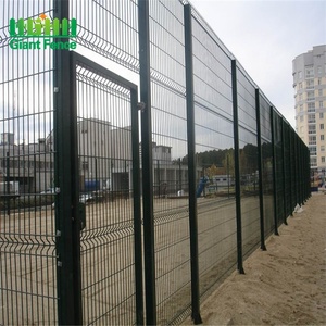 Barrière de bordure de jardin soudée courbée par 3D décorative de grillage de prix bon marché pour le panneau de clôture - Product Image 4