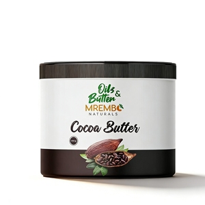 Mantequilla de Cacao Orgánica y Sostenible de Tanzania Mrembo Naturals, Mantequilla Corporal Hidratante Natural y Segura con Fragancia Fresca, Procedente de Mheza - Product Image 2