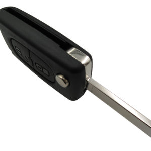 Haute Qualité Bon Prix P-eugeot 2 Boutons <span class=keywords><strong>307</strong></span> Flip Key Shell Fob Case No Battery Place With VA2 Blade(Blade No Groove) - Product Image 1
