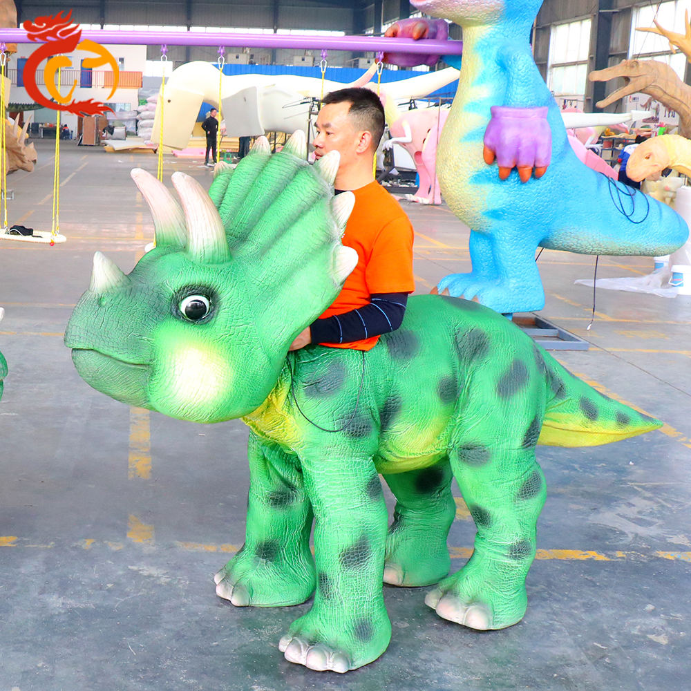 ride on Triceratops costume