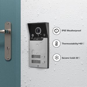 Tuya thông minh 7 inch IPS màn hình cảm ứng <span class=keywords><strong>Video</strong></span> cửa điện thoại hệ thống báo động đa chức năng liên lạc ngoài trời nhà Wifi kết nối - Product Image 4