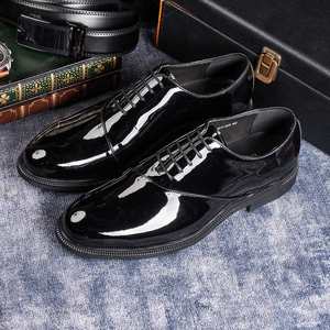 Chaussures de luxe en cuir véritable pour hommes, idéales pour les affaires et les mariages, avec fermeture éclair, motif camouflage, antidérapantes, respirantes et légères pour l'automne - Product Image 3