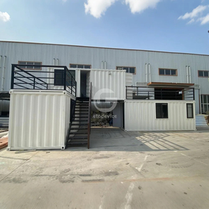 High Quality Stacking Container House with Steel <strong>Structure</strong> and Sandwich Panel Door for <strong>Villa</strong> Use - Product Image 1