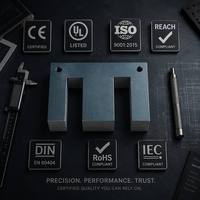 Feuille de laminage en acier au silicium non orienté 0,5 mm 50W800 EI 114 pour noyau de transformateur de puissance