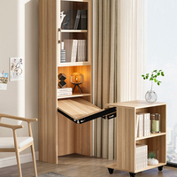 Kit de mécanisme de table de bricolage moderne jeu de charnières de meubles à ressort à gaz télescopique pliable et peu encombrant pour la cuisine
