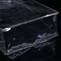 Offre Spéciale Logo personnalisé PVC sac fourre-tout transparent à la mode bonbons motif étui à fermeture éclair clair Shopping étui à cosmétiques