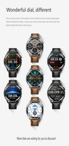 <span class=keywords><strong>Montre</strong></span> intelligente intérieure/extérieure à écran tactile complet pour la course à pied, le sport, le fitness, étanche IP67, connexion Android IOS avec silicone - Product Image 5