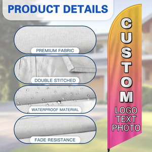 Tùy Chỉnh Lông Cờ Cho Kinh Doanh Cá Nhân Quảng Cáo Lông Cờ Biểu Tượng Tùy Chỉnh Kinh Doanh Cờ Cho Bên Ngoài (Chỉ Cờ) - Product Image 4