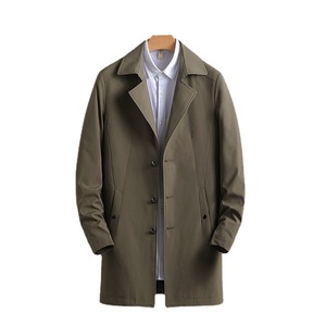Giacca Casual da <span class=keywords><strong>Uomo</strong></span> Primaverile e Autunnale, Cappotto <span class=keywords><strong>Lungo</strong></span> Giovanile alla Moda - Product Image 1