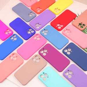 เคสโทรศัพท์ซิลิโคน TPU นิ่มกันกระแทกสำหรับทุกเคสโทรศัพท์สำหรับอุปกรณ์ป้องกัน IPhone15 - Product Image 3