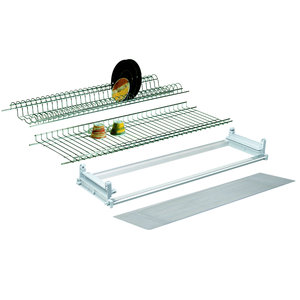 Kit de escurridor de platos de aluminio de 86 cm que ilumina la pantalla de su vajilla - Product Image 2