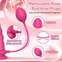 Umschnall-Dildo Vibrator Erotikspielzeug für Frauen App-Steuerung Rose G-Punkt Klitoris-Stimulation für Weibliche Paare Lesbische Lustbefriedigung