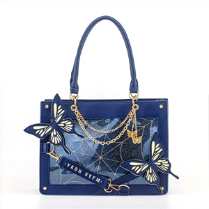 Y2K Labyrinth farfalla Spider Web lettera borse a catena fai da te trasparente borsa a tracolla Lolita gotica moda Vintage - Product Image 5