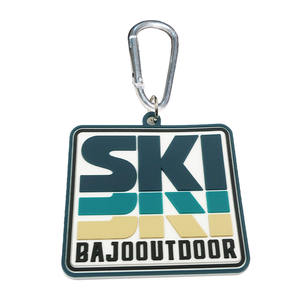 Komik özel üçgen Pvc silikon anahtarlık Bespoken tedarikçisi - Product Image 6