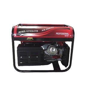 เครื่องกำเนิดไฟฟ้าเบนซิน 4-7 กิโลวัตต์ ระบายความร้อนด้วยอากาศ เฟสเดียว แบบพกพา สำหรับงานก่อสร้างและใช้ในครัวเรือน - Product Image 1