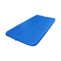 Bateau à fond plat en plastique PE moulé par soufflage haute densité, résistant aux UV, personnalisé, étanche, 2,6 m, fournisseur en gros, OEM