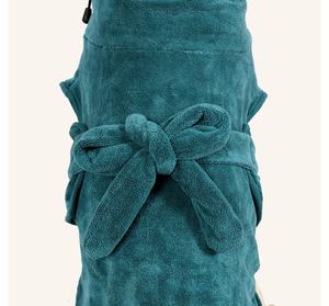 Yüksek kaliteli emici nefes çabuk kuruyan köpek giysileri banyo havlusu Pet köpek pijama köpek takım elbise - Product Image 4