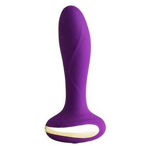 Tapón Anal de Silicona de Grado Alimenticio Negro, Juguete Sexual para Adultos con Vibración de 10 Velocidades, 100% Impermeable para Uso Íntimo - Product Image 6