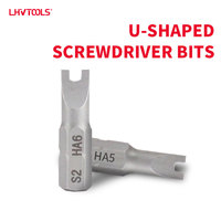 Embouts de tournevis industriels en U LJ-23, haute dureté, acier S2, 25 mm, magnétiques, pour perceuse électrique, outil de réparation, vente en gros, personnalisables