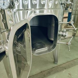 TEKBREW <span class=keywords><strong>Cuve</strong></span> de Fermentation du Vin 500L, Fermenteur de Vin 1000L, <span class=keywords><strong>Cuve</strong></span> de Fermentation à Vin 2000L avec Chemise de Refroidissement - Product Image 3