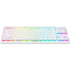 Teclado Inalámbrico para Juegos <span class=keywords><strong>Razer</strong></span> DeathStalker V2 Pro TKL, Interruptores <span class=keywords><strong>Ópticos</strong></span> de Bajo Perfil, Lineal Rojo, Inalámbrico HyperSpeed - Product Image 1