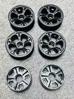 OEM Pièces d'usinage CNC Roues Bone CNC Aluminium anodisé 6061 T-6 Roues Moyeu pour Longboard et Skateboards électriques