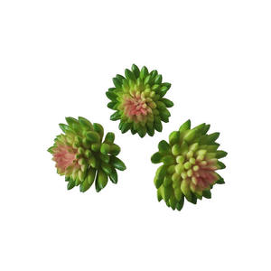 Mini plante bonsaï tête de lotus en pierre, accessoires DIY pour table, succulente artificielle écologique moderne et respectueuse de l'environnement - Product Image 2